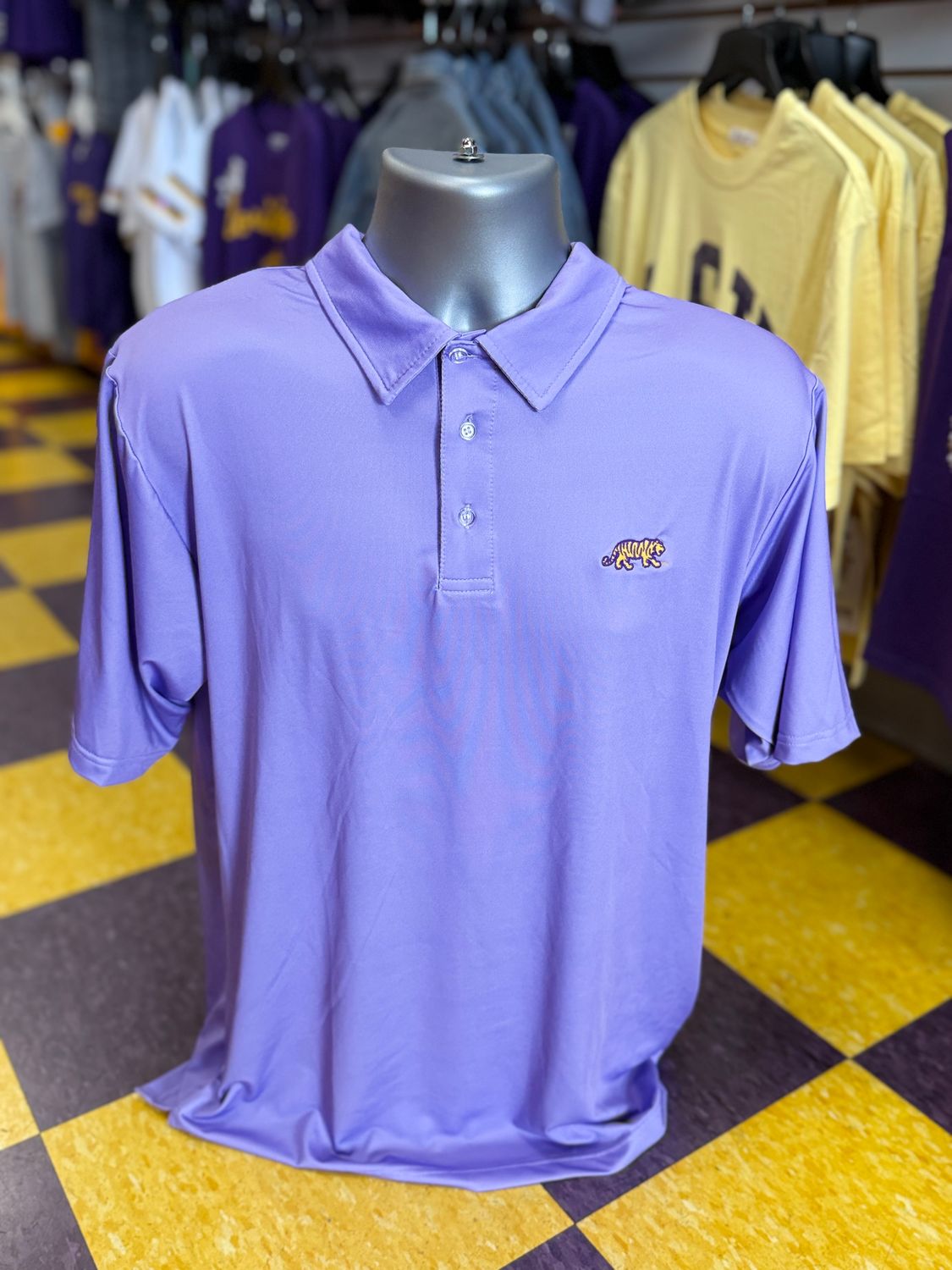 LSU Polo Lavender