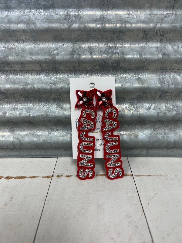 UL Earrings Ragin Cajuns