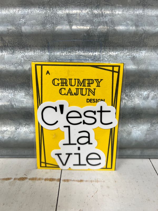 Decal Cest La Vie