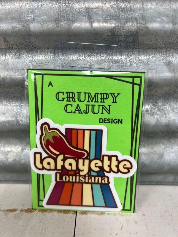 Decal Lafayette Retro