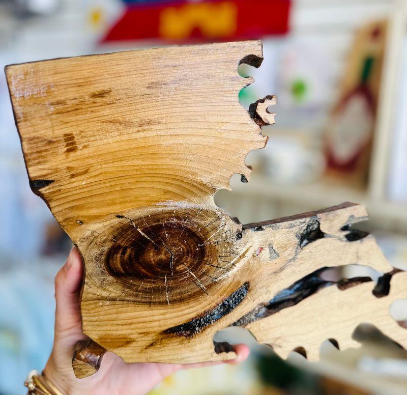 Wooden LA Art State