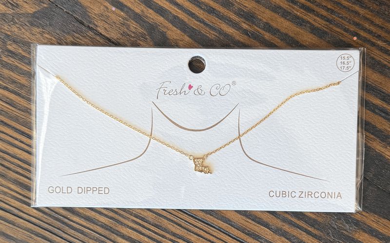 Necklace LA Cutout Gold