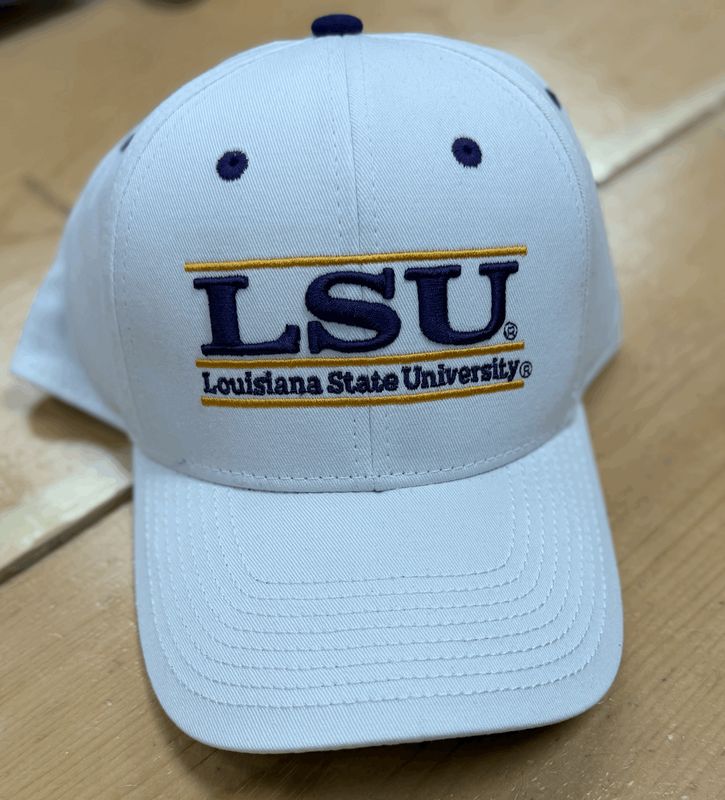 LSU White  Bar