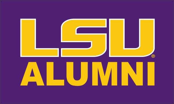 LSU Flag 3x5 Alumni