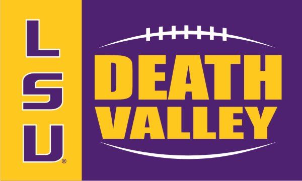 LSU Flag 3x5 Death Valley
