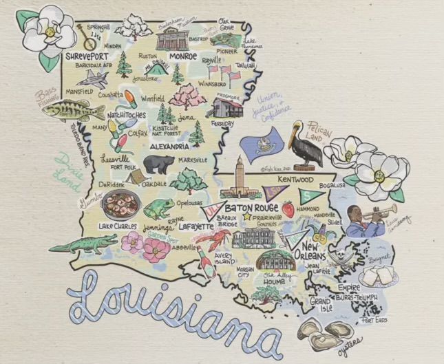 Louisiana Print Cloth