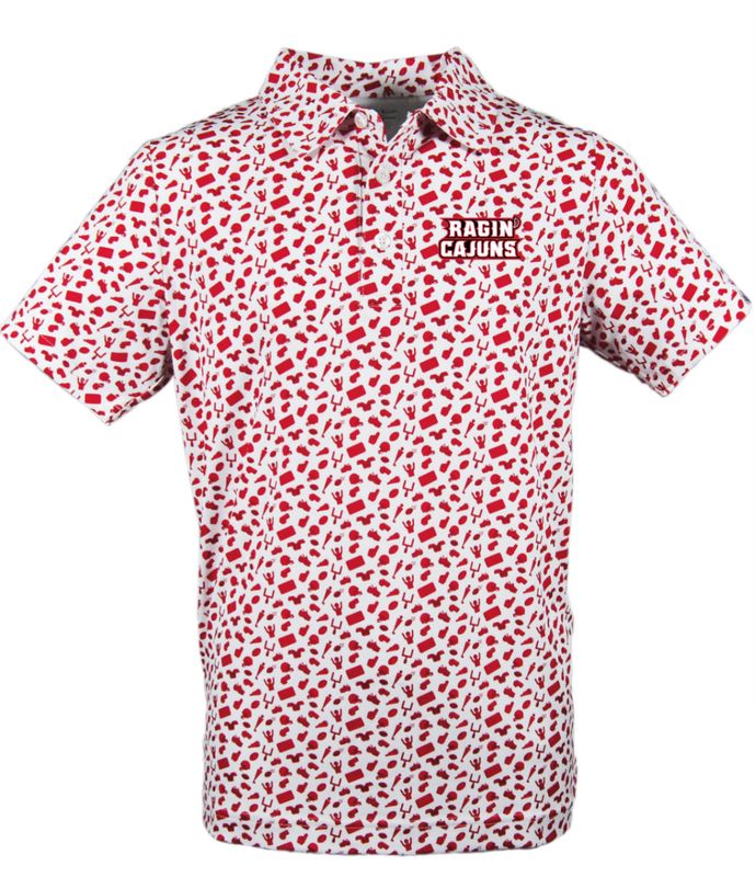 UL T Youth Print Ragin Cajuns