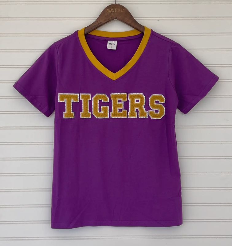 LSU T Chenille Tigers