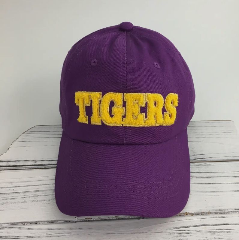 LSU Hat Purple Tigers