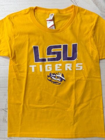 LSU T Yth Gold LSU