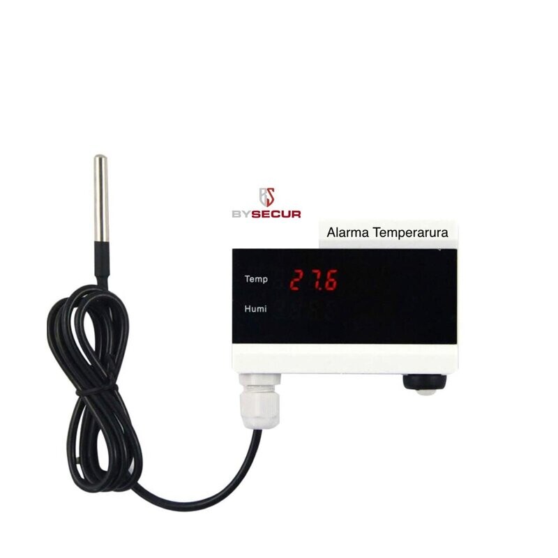 ALARMA DE TEMPERATURA CON SONDA PARA LIQUIDO