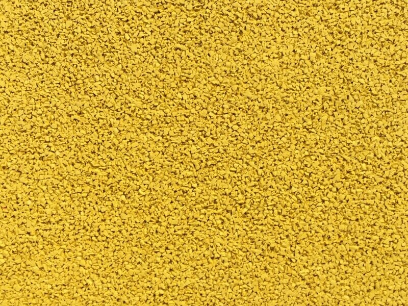 Target OHNE Akustik GELB,  einfarbige Matte 23,5 x 29 x 0,5 cm.