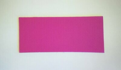 Wippentarget pink ca. 13 x 30 cm ohne Akustik, NEOPREN 2,5 mm
mit Gummizug