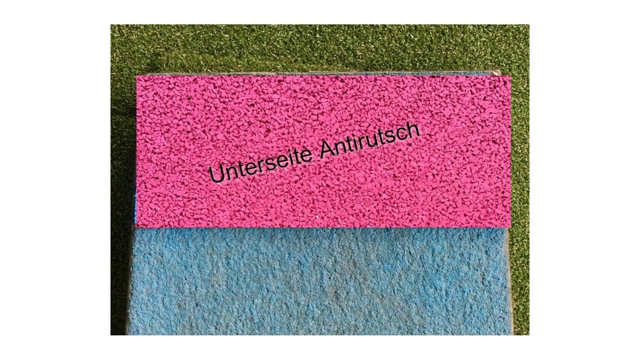 Wippentarget rot ca. 12 x 30 cm ohne Akustik, EPDM mit Antirutschunterseite und Gummizug