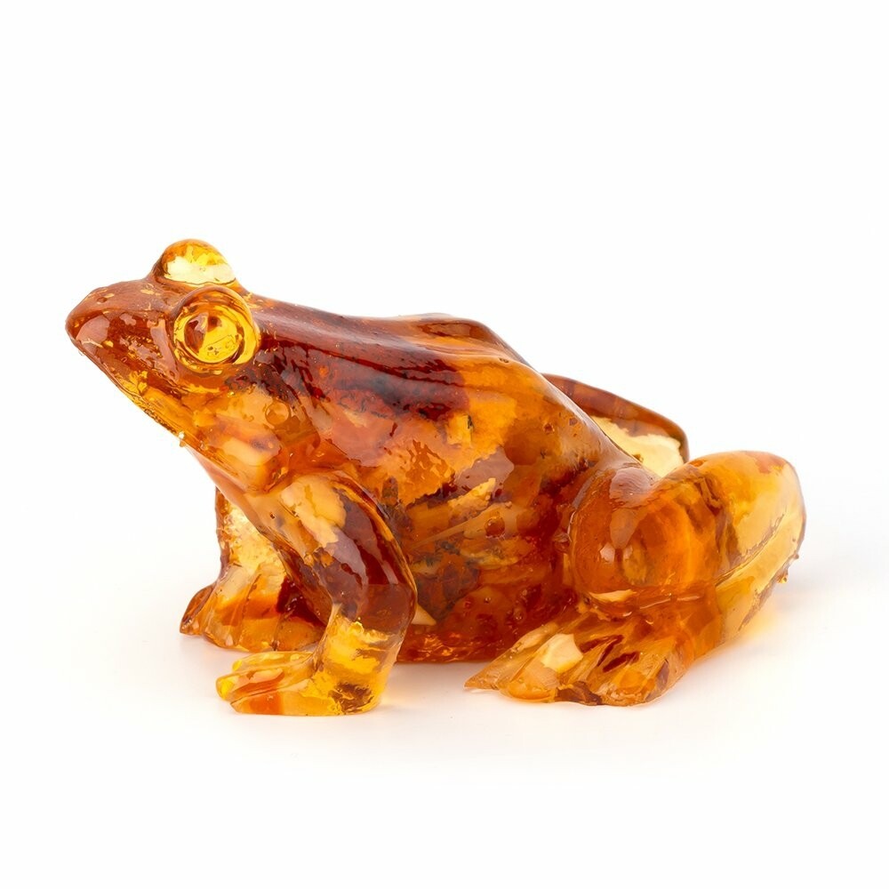 Янтарная лягушка - символ стабильности и благополучия