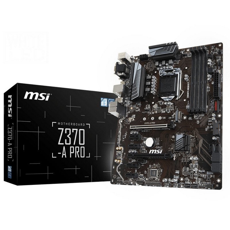 MSI Z370-A Pro + CPU + Memoria 4Gb