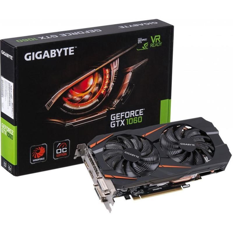 Gigabyte GTX 1060 WINDFORCE OC 3G GeForce GTX 1060 3GB GDDR5