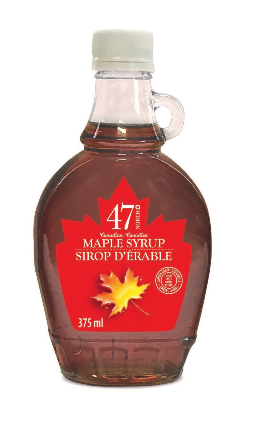 375ml Organic Maple Syrup Traditional Glass Bottle