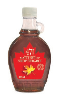 375ml Organic Maple Syrup Traditional Glass Bottle