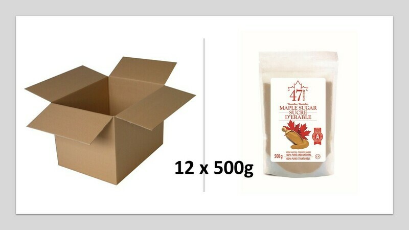 12x500g Organic Maple Sugar 12x500g Organic Maple Sugar