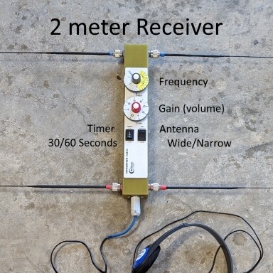 2m Receiver Rental for Radio-O