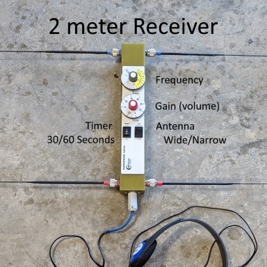 2m Receiver Rental for Radio-O World Champs 2023