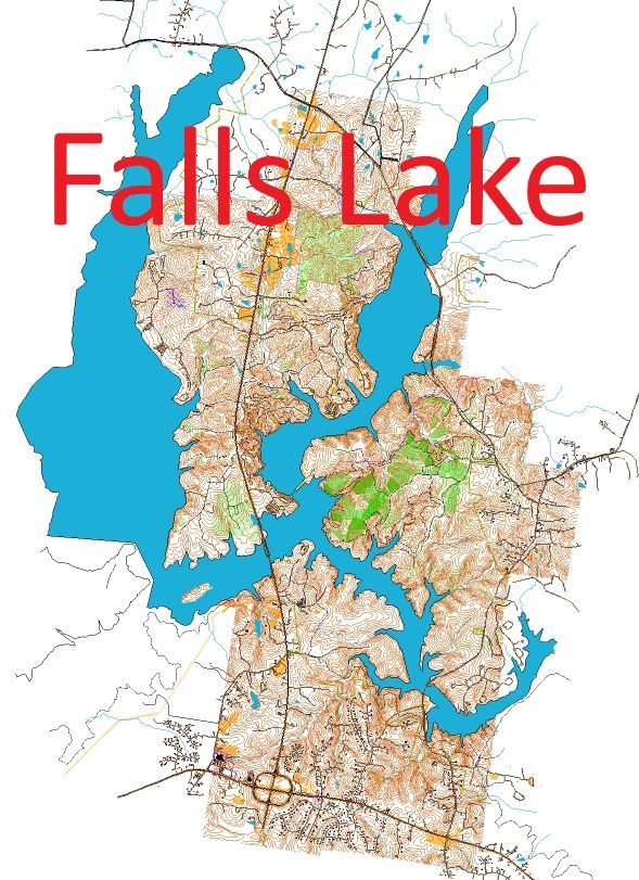 Advanced  Orienteering and Radio-O at Falls Lake