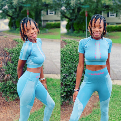 LS Crop Shirt & Leggings Set