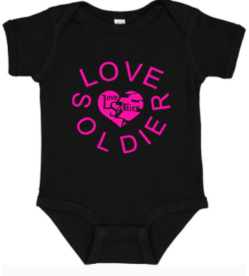 LS Heart Onesie