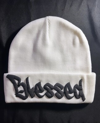 Blessed Puff Beanie 3&quot; Cuff