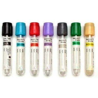 Sodium Citrate / Blue Top Vaccum Blood Collection Tubes