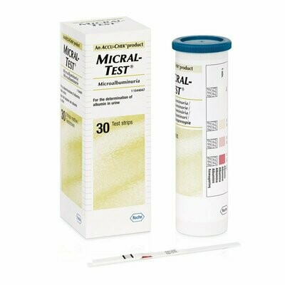 Microalbumenuria / Micral Test, 30&#39;s, ROCHE