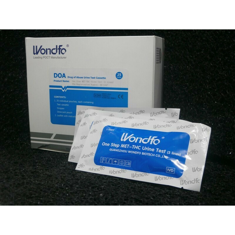 Drug Testing kits MET-THC Panel type, 25&#39;s, urine, WONDFO