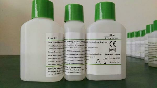 Hematology Analyzer - LH Lyse, M-52LH, 100mL, MINDRAY