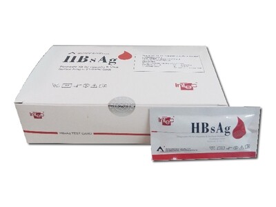 HBsAg Rapid 50&#39;s, Strips, INTEC