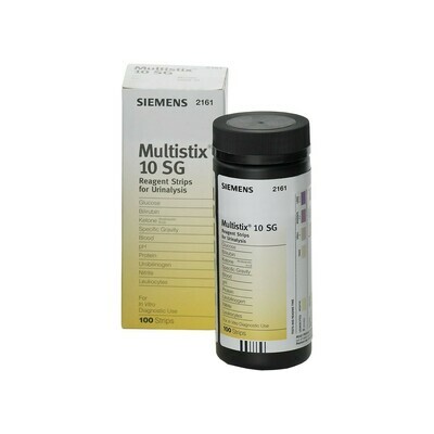 Urine Strips 10 Parameters 100&#39;s, MULTISTIX, SIEMENS