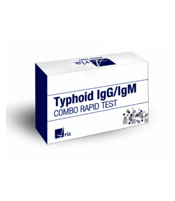 Salmonella typhoid Test IgG / IgM, Cassette(S/P/WB), 30&#39;s, ARIA