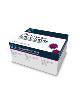 Covid-19 IgG/IgM Rapid Test Device WB/S/P, Panbio, ABBOTT