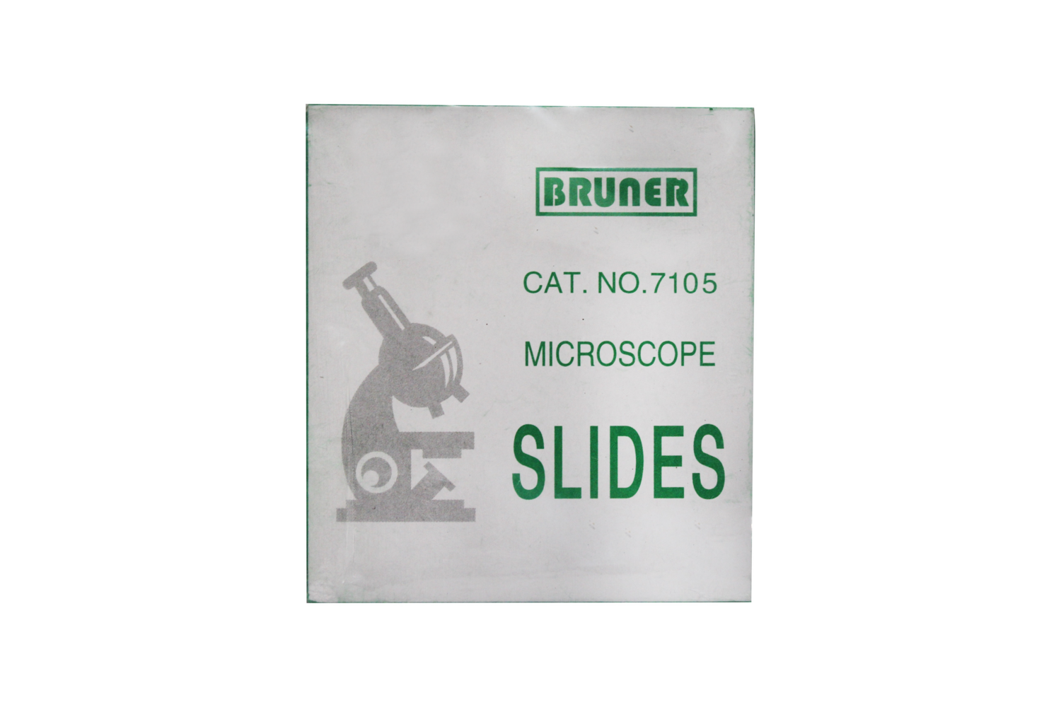 Glass Slides Frosted 90° 72s, BRUNER