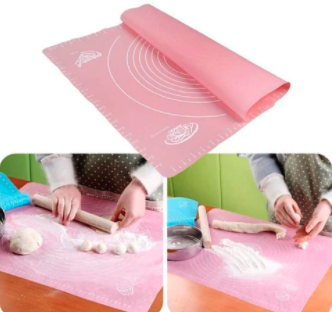 Silicone Mat with Scale Non-Stick Baking Tools (4 pcs set )