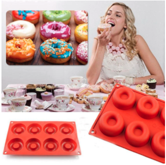 Silicone Donut Baking Mold 2 pcs set