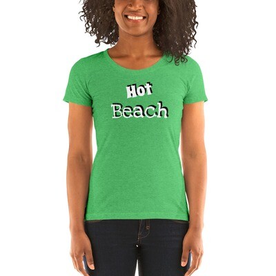 Hot Beach Ladies' Short Sleeve T-shirt