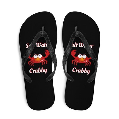 Salt Water Crabby Flip-Flops
