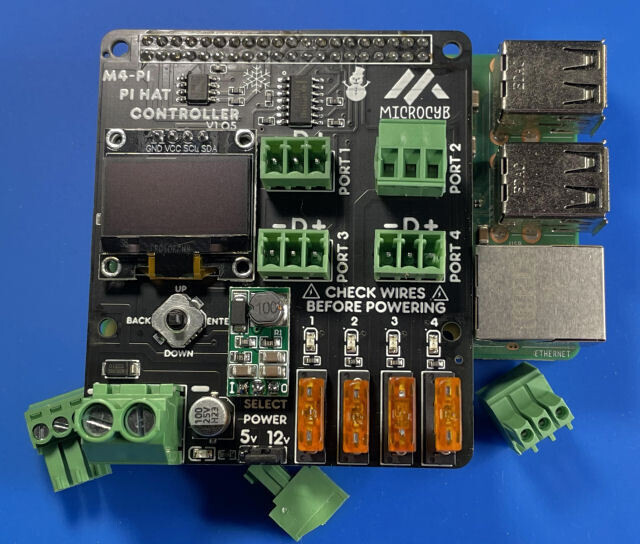M4-PI Raspberry Pi - 4 Port Pixel controller
