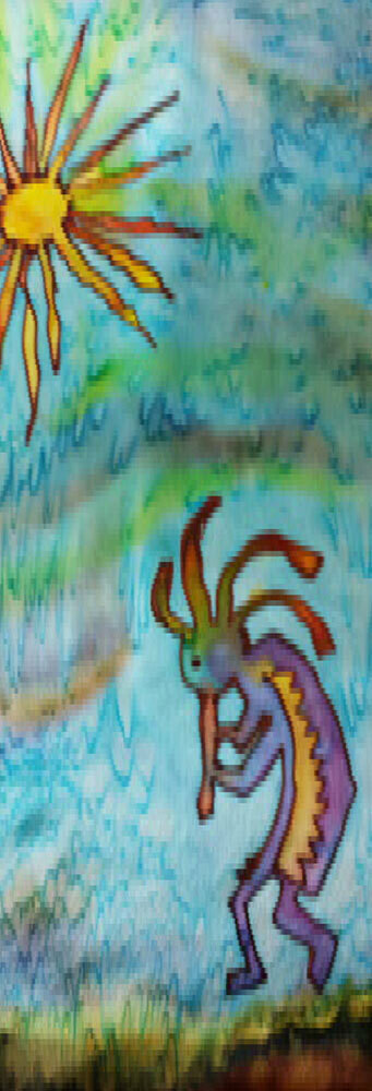 Kokopelli Sun Dancer    Book Mark