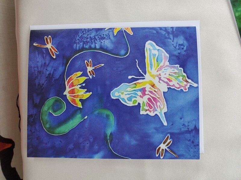 Christie's Butterflies    Note Card