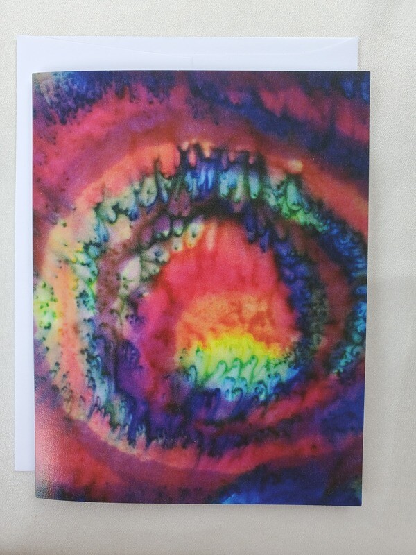 Deep Spiral    Note Card