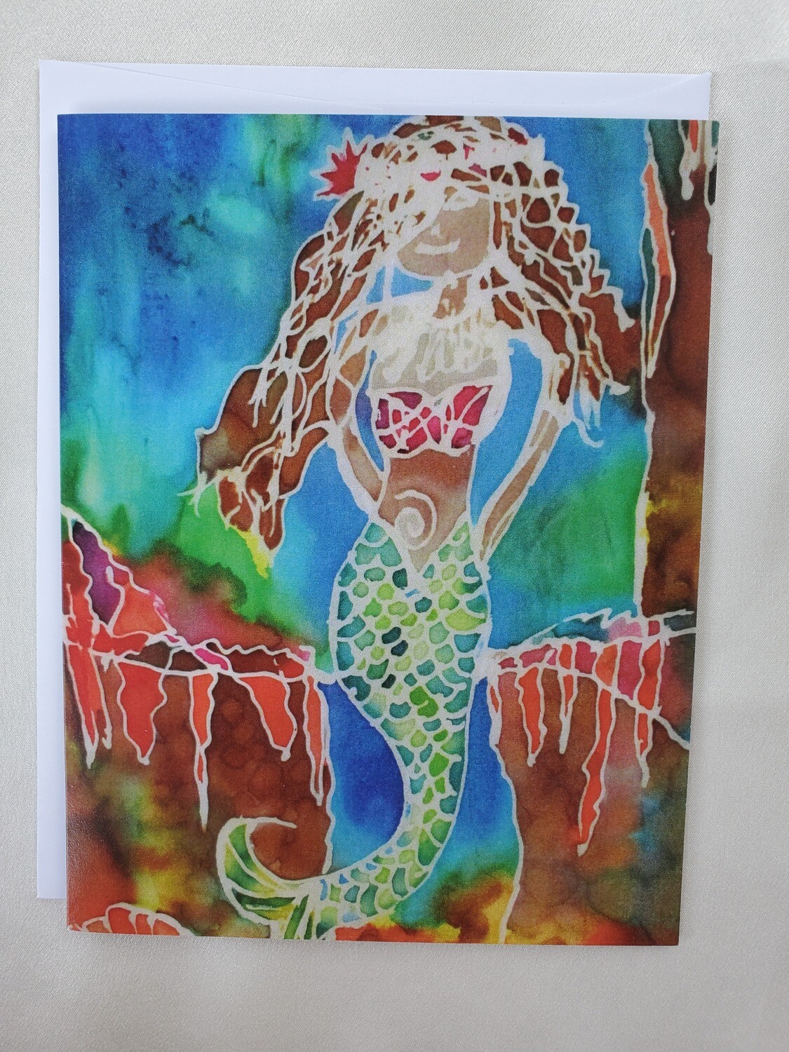 Goddess Mermaid     Note Card