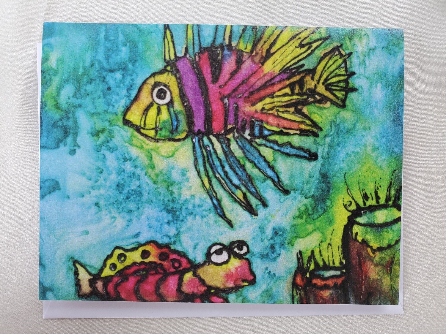 Lionfish Cruzin      Note Card