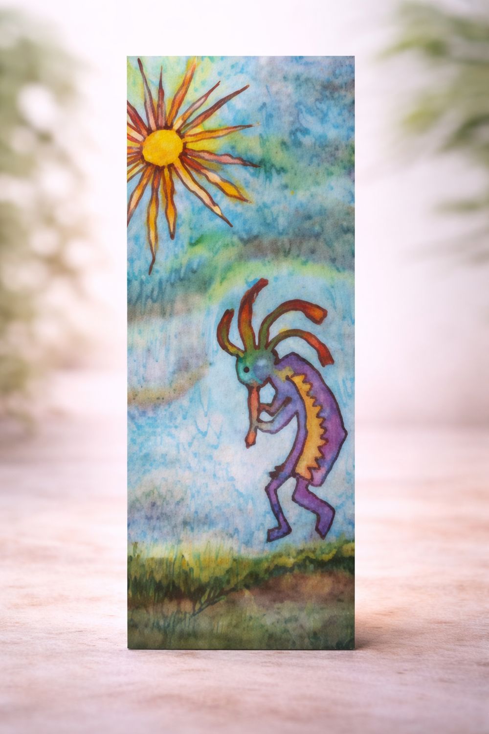Kokopelli Sun Dancer    Book Mark